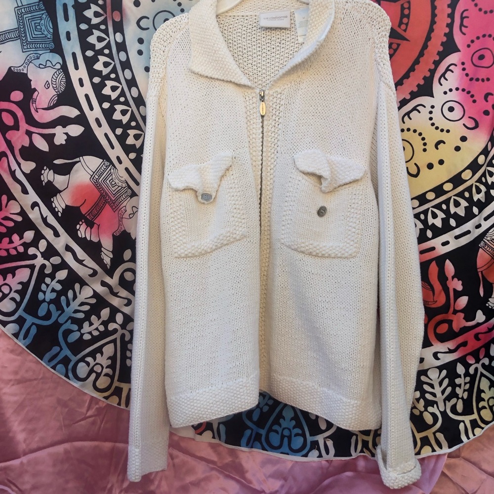 Liz Claiborne Knit Cardigan